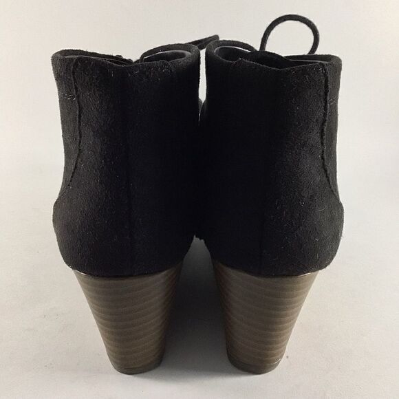 Dr Scholls Kennedy wedge heel ankle booties black size 7.5 M - Picture 4 of 8